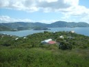 East view towards Hassel Island and Charlotte Amalie Harbour